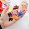 200 Pcs 1" Mini Satin Ribbon Bows Flowers DIY Crafts for Sewing Appliques Crafts Decoration Hair Accessories Wedding Gift Box Ornament, Multicolored(20 Colours)